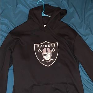 Men’s XL Raiders sweatshirt/never worn